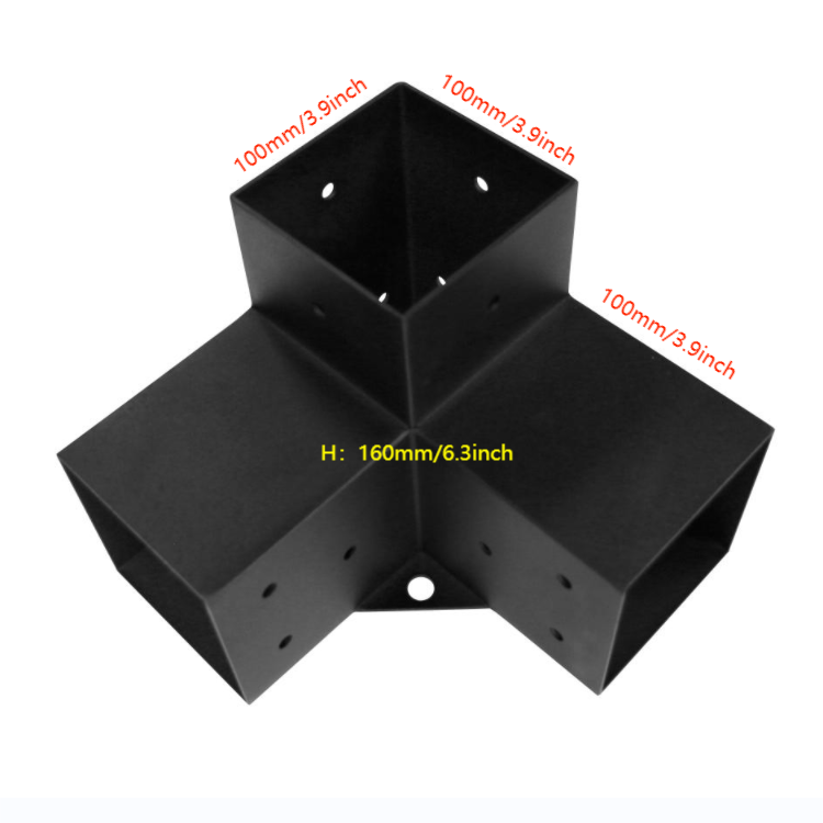 4''x4'' 3-pergolabeugels