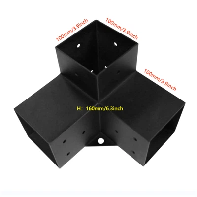 4''x4'' 3-pergolabeugels