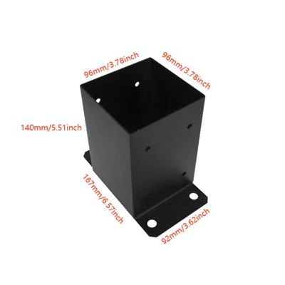 4''x4''Pergola Kit vierkante doos