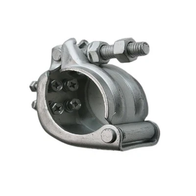 60,5 mm halfvaste klem met 4 gaten