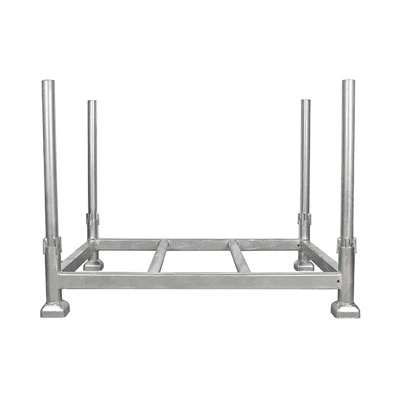 Gelaste gestapelde stalen opslagstellingen